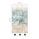 Wild Sea digital tapet i 1,5 m x 2,7 m Fashion for Walls 4 af Guido Maria Kretschmer