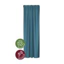 Homing Vorhang mit verdeckten Schlaufen RE-Allen petrol -  2.45 x 1.4 m