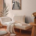 Gipslook tapet creme beige - ensfarvet tapet med struktur - struktureret peel & stick tapet