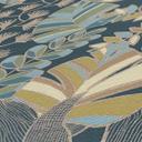 Jungle papier peint bleu or vert plantes papier peint intissé feuilles floral