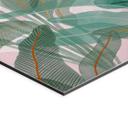 Billede Botanisk illustration i grøn og pink - Goed Blauw – print på aluminium (Alu-Dibond)