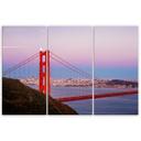 3 stykke lærredstryk, Golden Gate Bridge