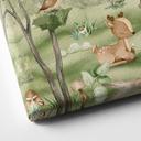 Lienzo Animales dulces en el corazón del bosque - Oliver Robins