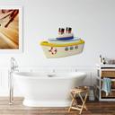 Wallsticker - Michel Agullo - Dampskib 02