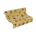 Rasch papier peint intissé, papier peint à motifs Stories Onszelf jaune sable