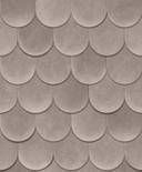 Non-woven tapet i grå 3D-look skalaer vintage brugt look geometrisk 