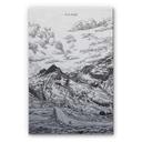 Tableau en Alu-Dibond effet argenté - Sparshott - Col du Glandon