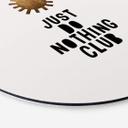 Tableau sur alu-Dibond Kubistika - Do Nothing Club - Rond