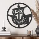 Décoration en bois MDF FC Hansa Rostock Logo - Ø45 cm