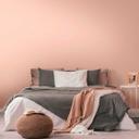 Papel pintado tejido-no tejido unicolor rosa - papel pintado moderno mate - papel pintado liso