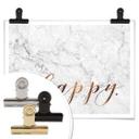 Plakat - Kobberoptik - Happy