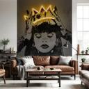 Fotomural Neon Art - Rihanna - Mielu