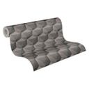 papel pintado 3D salón gris antracita - papel pintado tejido-no tejido de diseño moderno