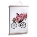 Póster Graves - Bicicleta Flora