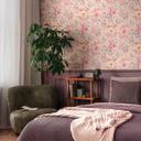 COSMOPOLITAN tapet blomster akvarel pink fersken soveværelse ikke-vævet tapet