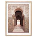 Póster Puerta oriental con mosaicos - Sisi & Seb