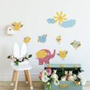 Sticker mural - Set d'animaux rigolos 03