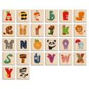  Piedras con letras - abecedario infantil