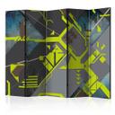 Screen room divider - Trafik labyrint, 3-delt