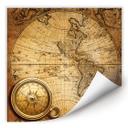 Poster autocollant - W - L'Explorateur