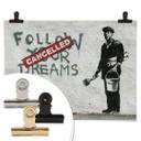 Plakat Banksy - Follow your dreams