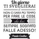 Sticker mural - Un giorno...