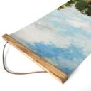 Póster de tela Monet - Campo de amapolas cerca de Argenteuil - Panorama