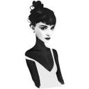 Muursticker Ireland - Oh Audrey