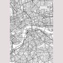 Fototapet - Kort over London