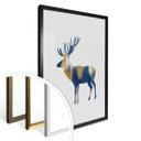 Plakat - Orara Studio - Moose Blue and Yellow