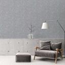 Papel pintado Diseño geométrico Cool Grey - Papel pintado tejido-no tejido con textura - Acentos modernos para pared