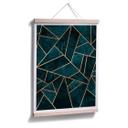 Frederiksson Plakat - Blue Green Gemstomes