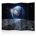 Paravent, Raumteiler freistehend, Trennwand - View of the Blue Planet II, 5-teilig - einseitig bedruckt - 225x172 cm