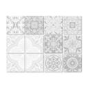 Azulejos Adhesivos - aspecto hormigón 02 - lote de 12