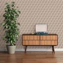 Papel pintado beige diseño 3d - papel pintado tejido-no tejido salón moderno 