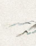 Fototapet med motiv Misty mountains in the morning light with fir trees silhouette 3,4 x 2,65 m