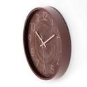 Wanduhr Baumstamm in Holzoptik Ø30 cm