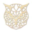 Arte en madera de álamo - Búho de origami