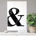 Zelfklevende Poster Ampersand