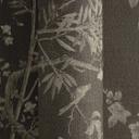 Papel pintado de muestra de mariposas negro gris - Papel pintado no tejido motivo naturaleza