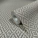 grafisk tapet, non-woven tapet Flora brun, beige