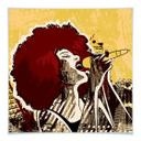 Poster - Black Singer