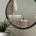 Spiegel Sticker Be a voice not an echo