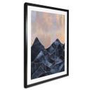 Póster Fredriksson - Cordillera jaspeada