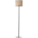 Stehleuchte Toni, beige, 154 x 30 cm, Rattan Stehlampe