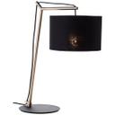 Tischleuchte Alisa, gold, 52 x 43 cm, Textil Lampe