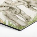 Hexagon Dibond Dyr i den tropiske jungle - UN Designs