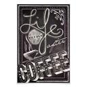Poster - Life begins after coffee
