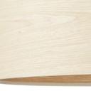 Pendelleuchte Michael, beige, 120 x 78 cm, Holz Pendelleuchte