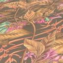 tapet med junglemotiv brun beige - non-woven tapet med blomster i blå lilla